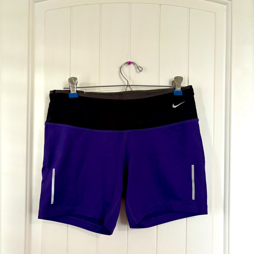 Nike Dri-fit running yoga workout bike shorts Size M medium
